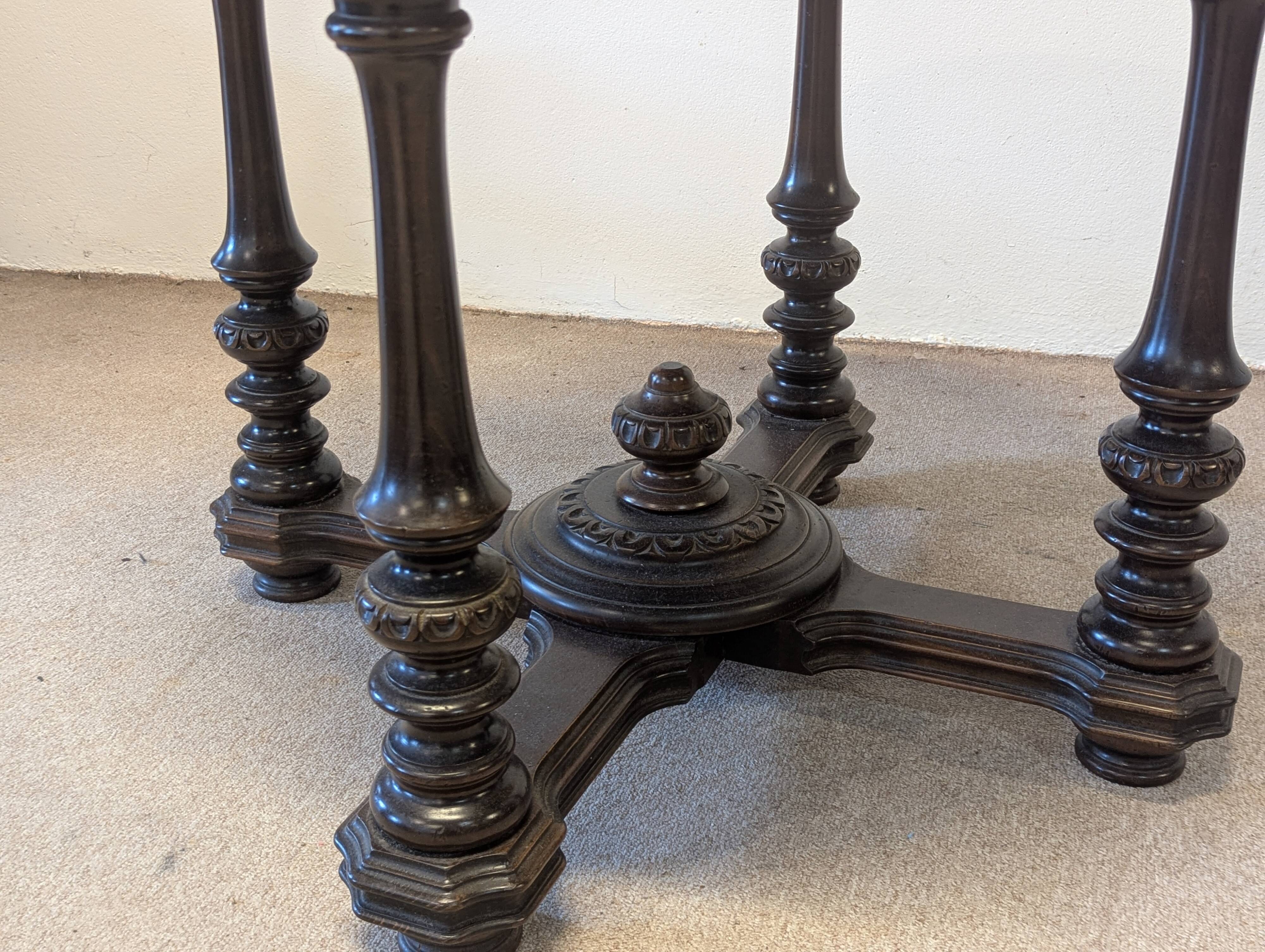 Napoleon III style game table