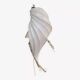 Organic Light Sculpture Wall Hanging Lamp, Birch Branch +Paper