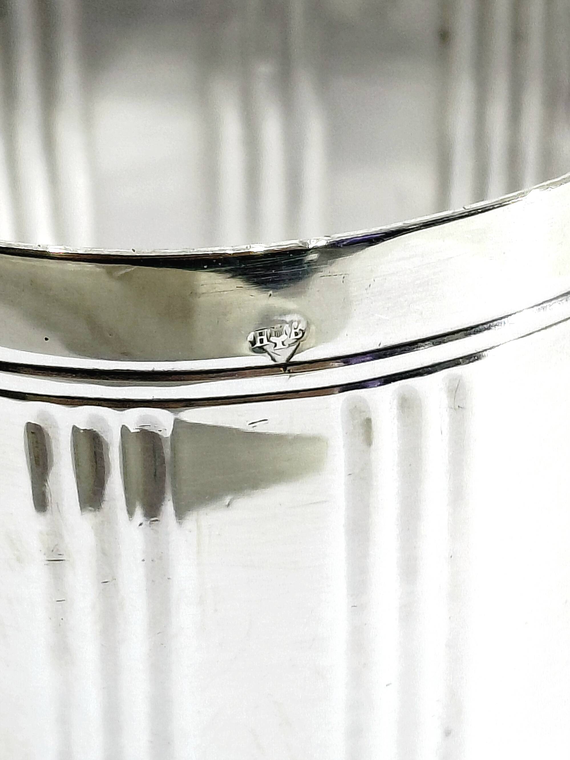Rond de serviette en argent
