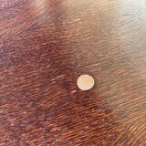 Large vintage chest of drawers with four drawers and one door in oak, circa 1960s