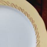 6 assiettes à dessert anciennes