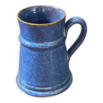 Pichet en grès bleu