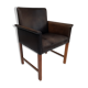 Danish conference chair by Hans Olsen, 60´s, original leather, solid rosewood