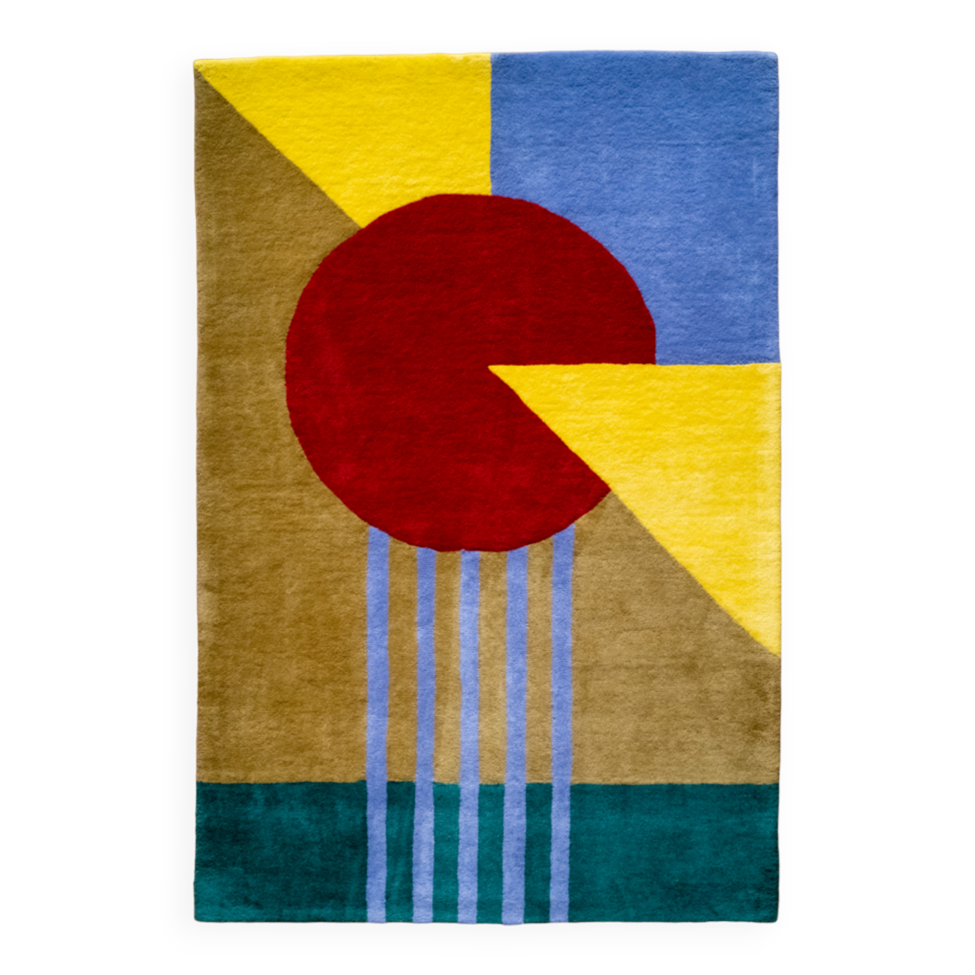 Tufted wool rug Urban Twist