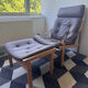Fauteuil lounge scandinave "Hunter", années 1960
