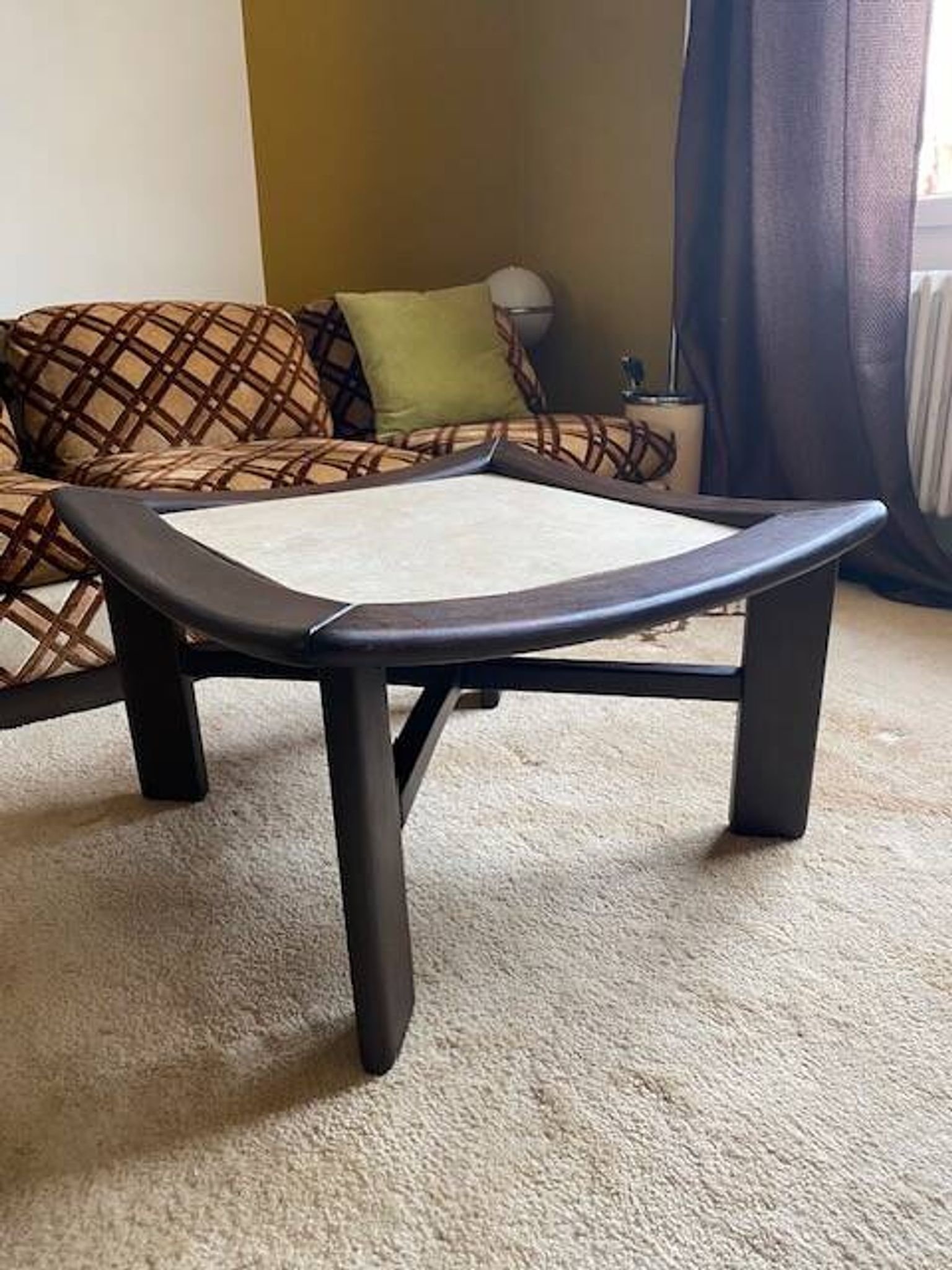 Table basse Japandi vintage