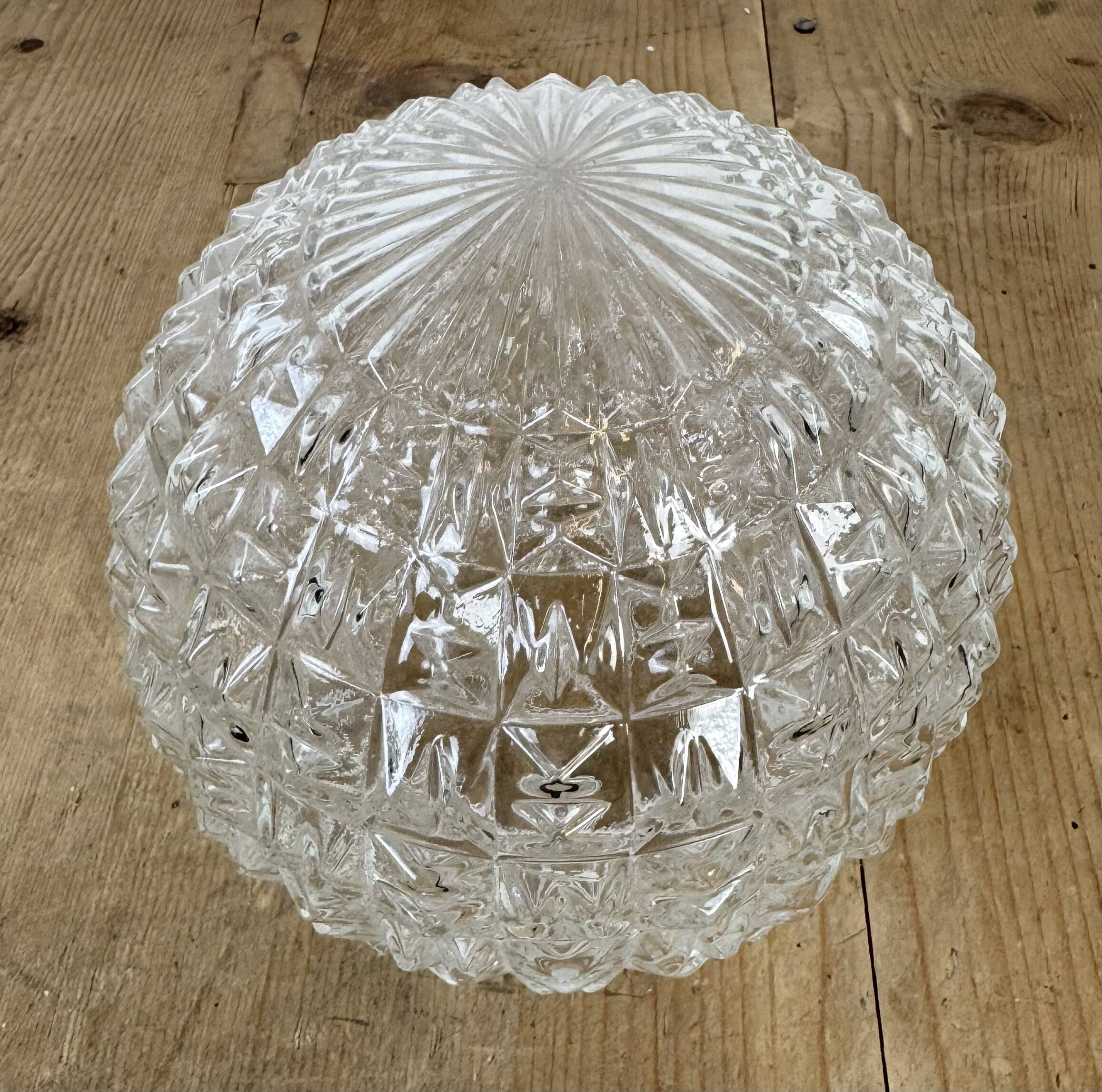 Vintage White Porcelain Wall Light, 1970s