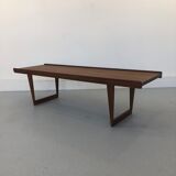 Mid-Century Danish Teak Coffee Table by Peter Løvig Nielsen for Løvig, 1960s