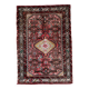 Tapis Vintage Hamadan Fait Main en Laine – Années 1970 – 73 x 113 cm – Rug