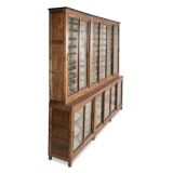 Antique Teak Bookcase with patina