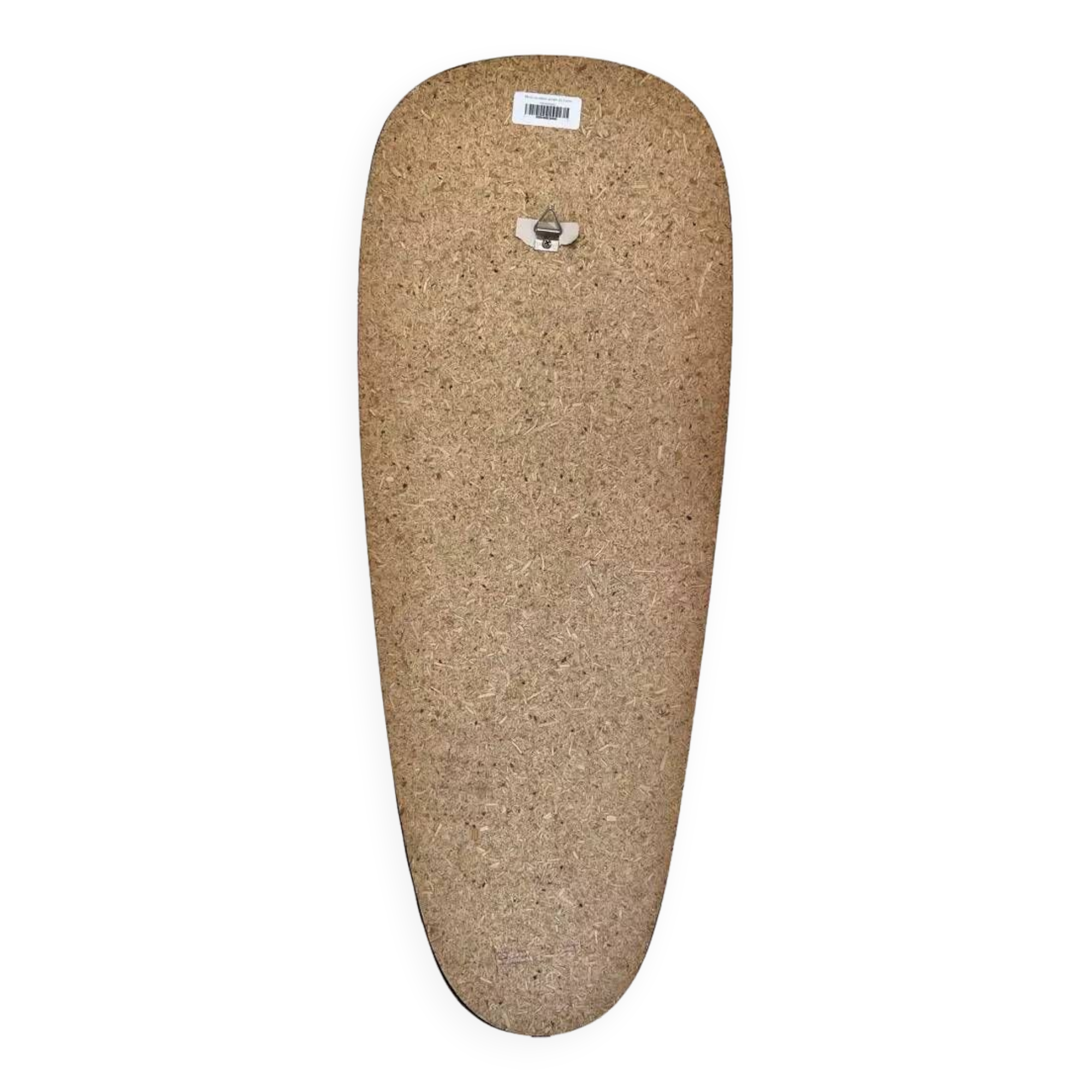 Golden rearview mirror and free form from the 1950s