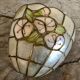 Applique nacre fleurie