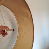 Adjustable floor lamp in walnut and metal 1960