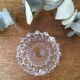 Molded glass ashtray