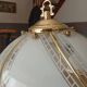 Vintage brass touch lamp from the 1980s.