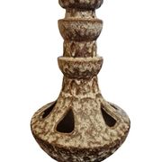 Pied de lampe brutaliste, fat lava 1970
