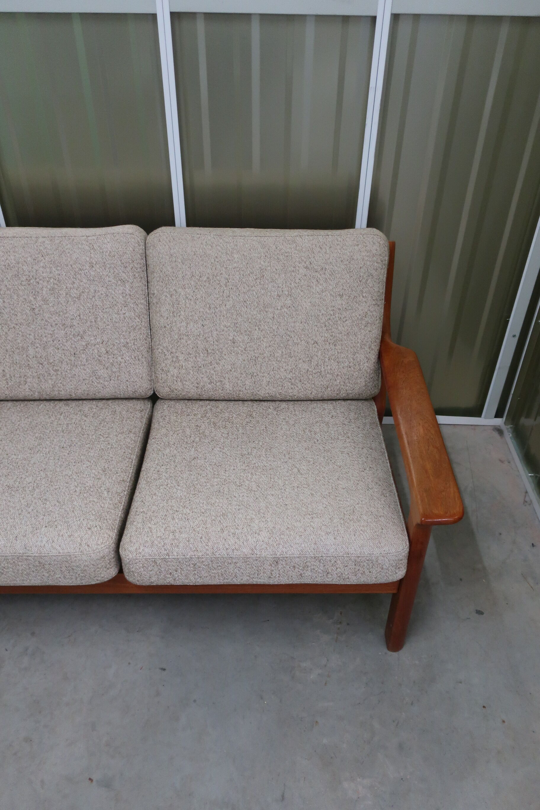 Scandinavian teak sofa from the 60s