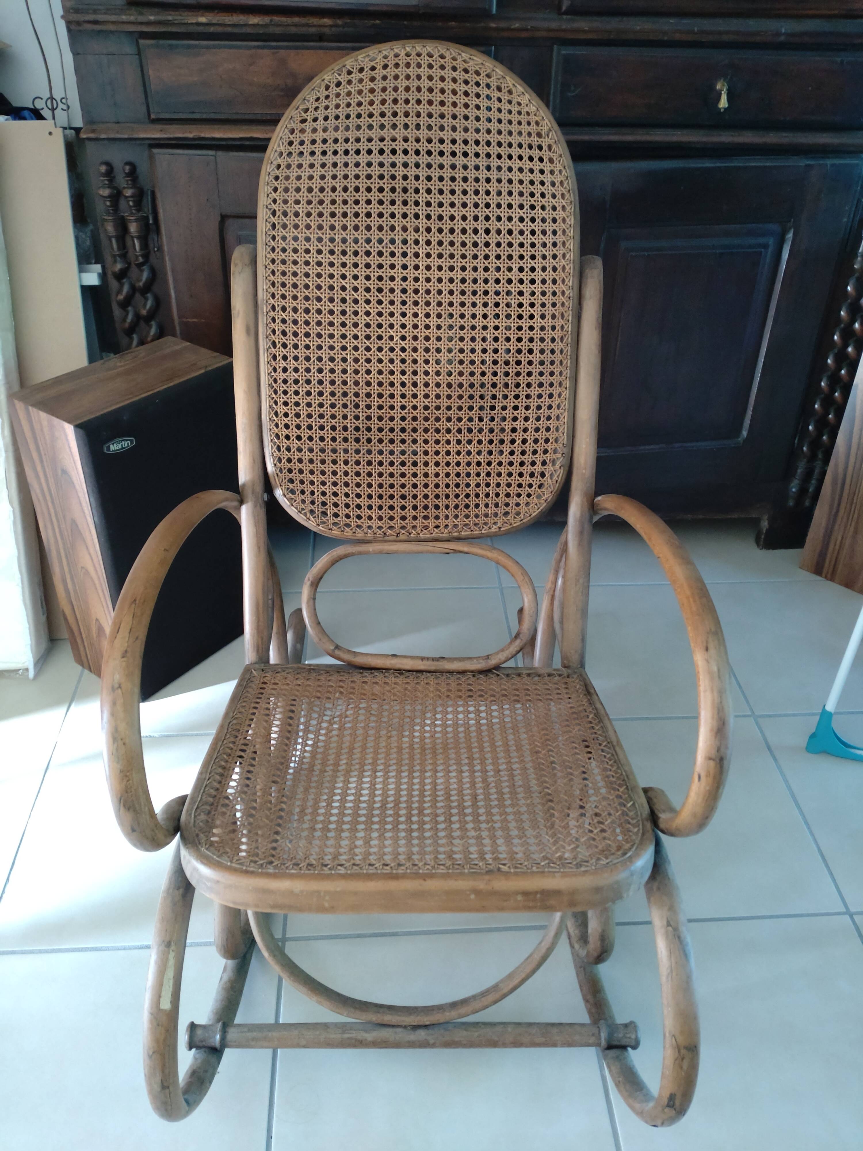 Thonet-style rocking chair