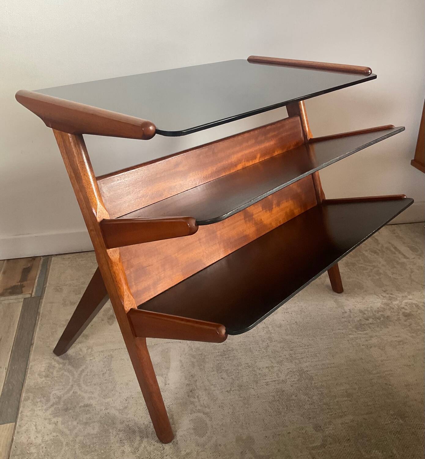 Scandinavian side table from the 60s