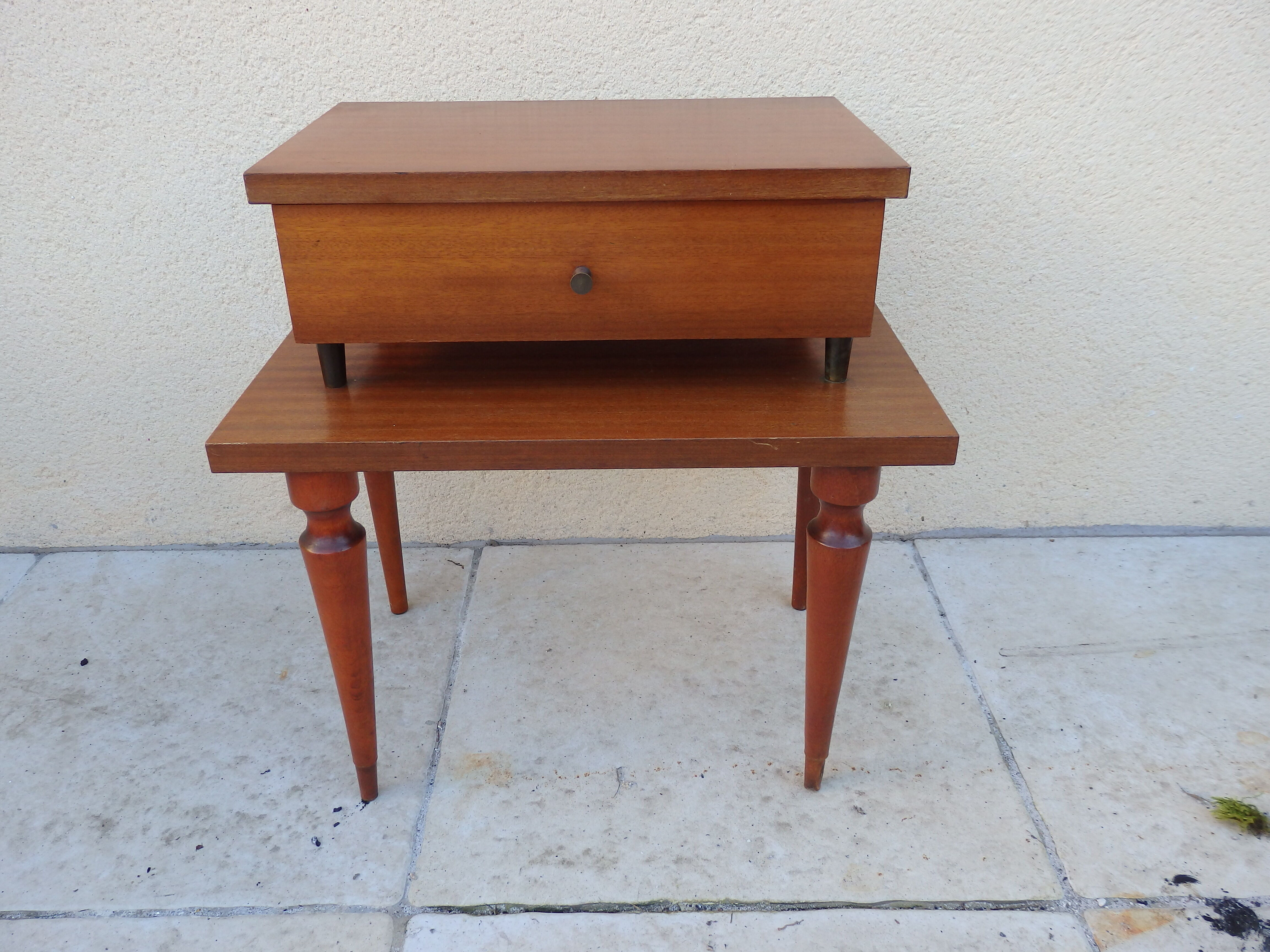 Vintage bedside table year 50 60