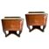 Mid-Century Italian Side Tables attributed to Vittorio Dassi, 1950s, Set of 2