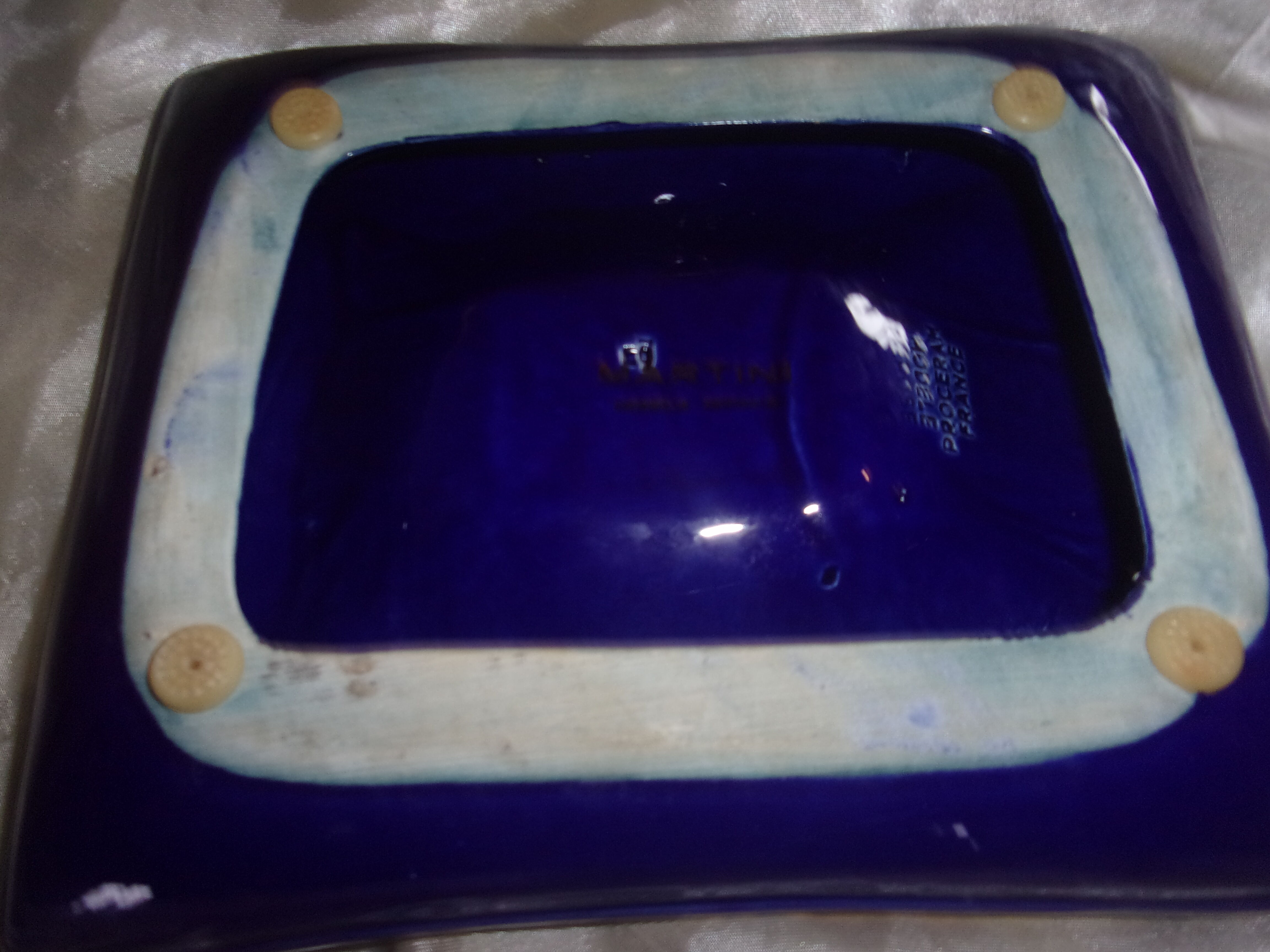 Cognac gaston delagrange advertising ashtray