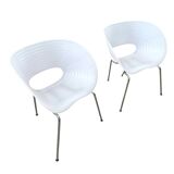 Set of 2 TOM VAC chairs/armchairs designed by Ron Arad for Vitra, 1990s