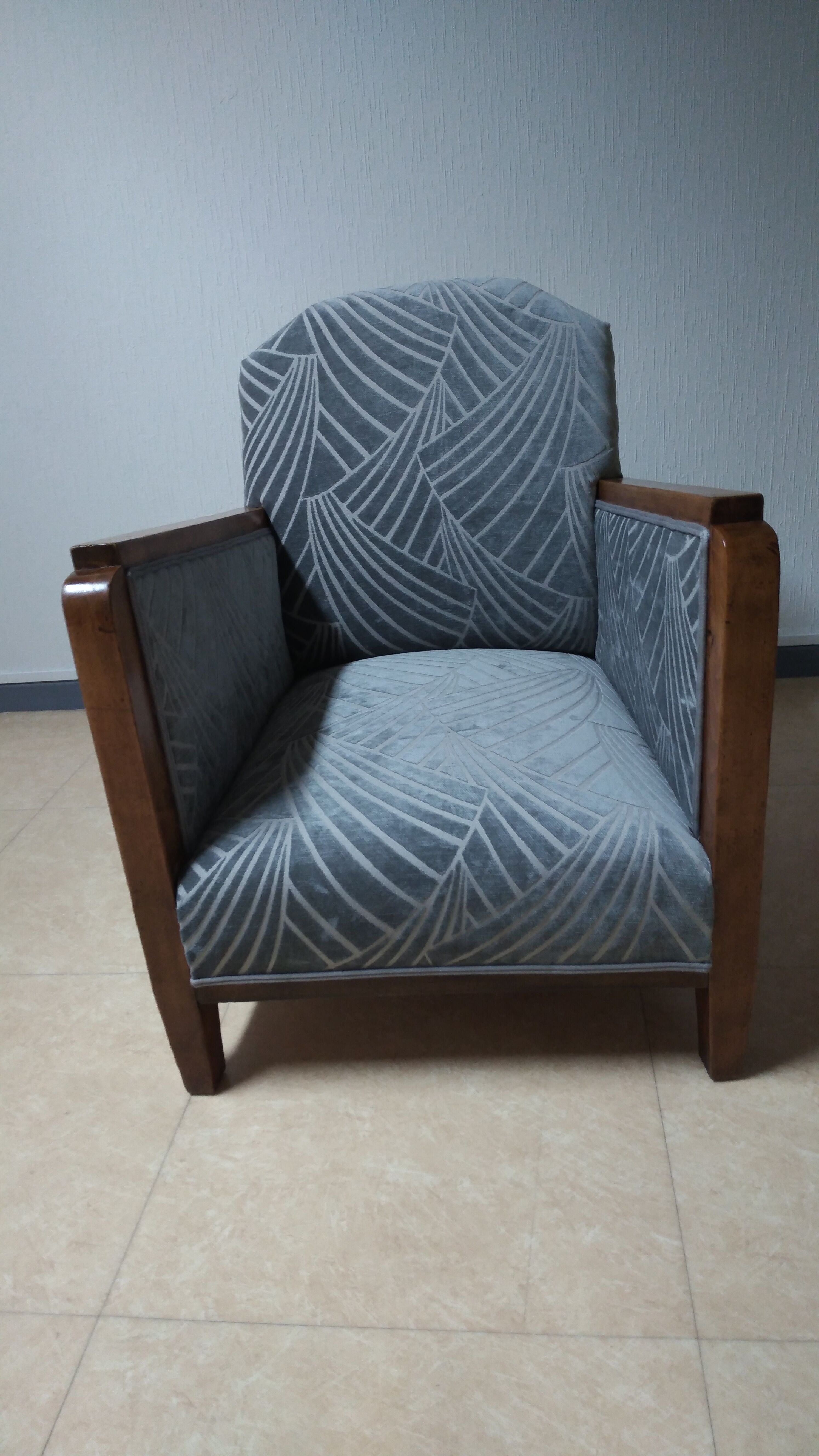 Club Art deco years 30 Armchair