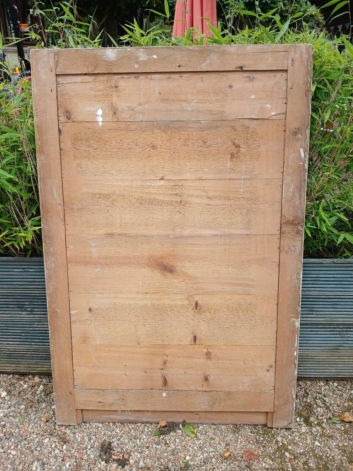 Large antique mirror/wooden frame