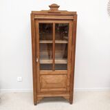 Vintage glass hosiery cabinet