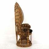 Armchair "Emmanuelle" in rattan, Sweden, 1980