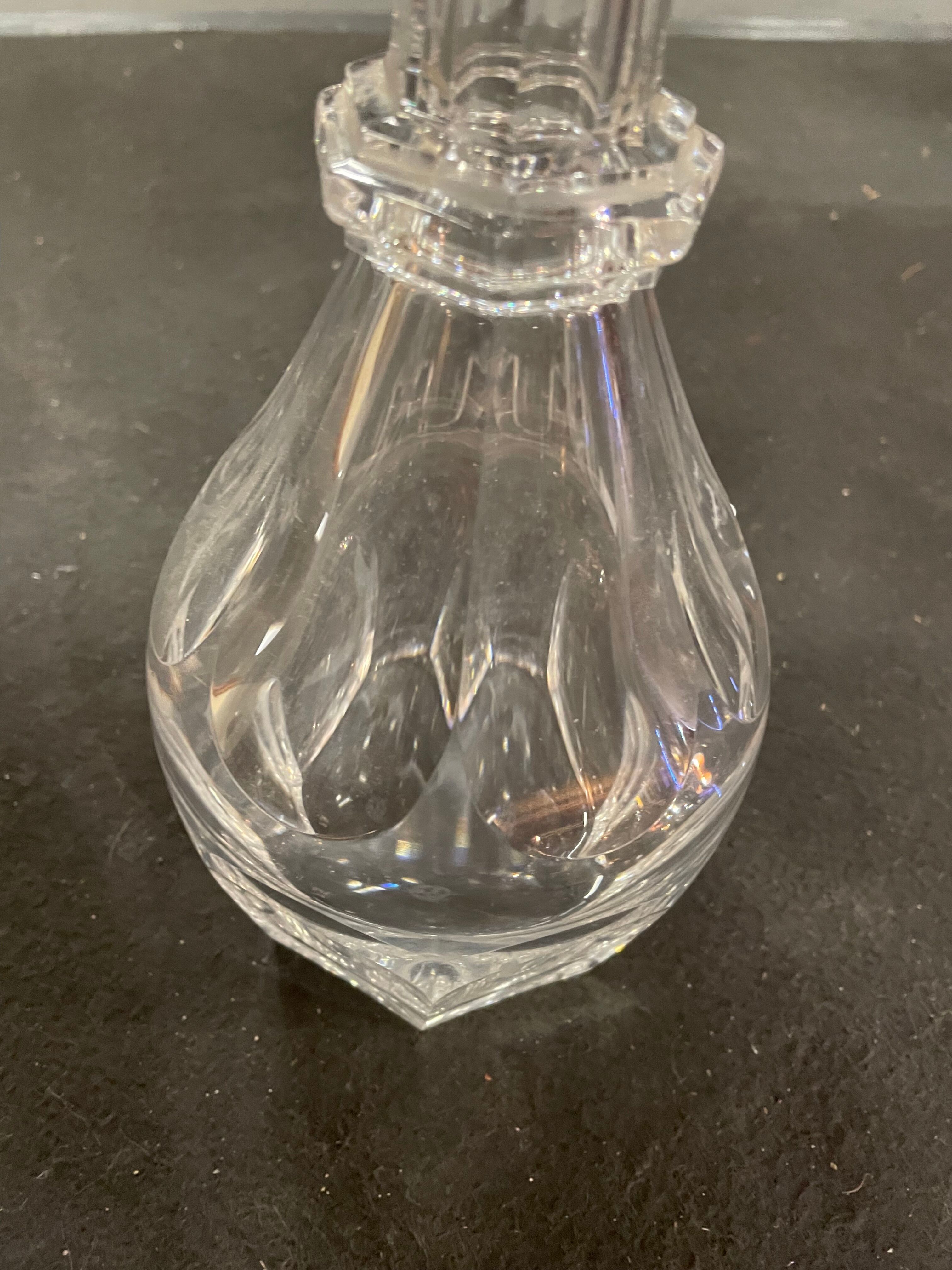 Harcourt model baccarat crystal decanter