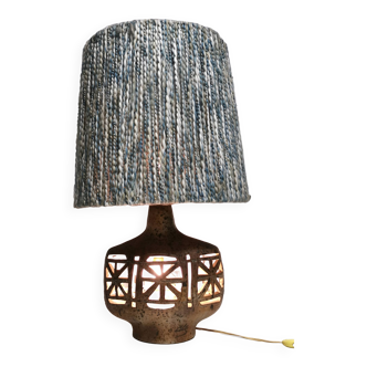 Ceramic lamp signed ESCALA vintage 60's 70's