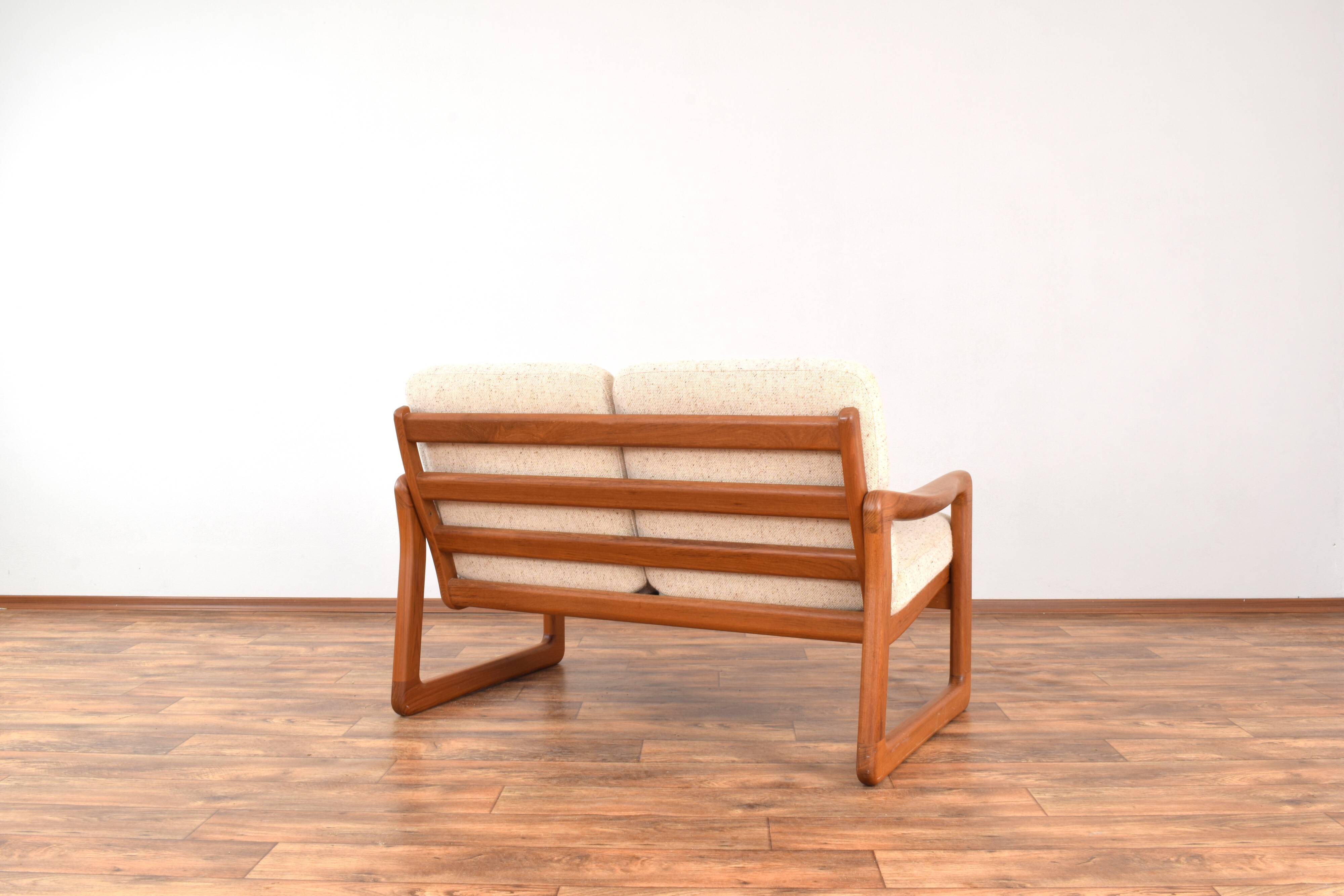 Mid-Century Danish Teak Sofa from Poul Jeppesen, 1970s.