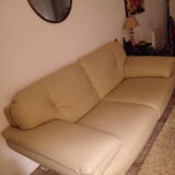 Sofa grained leather