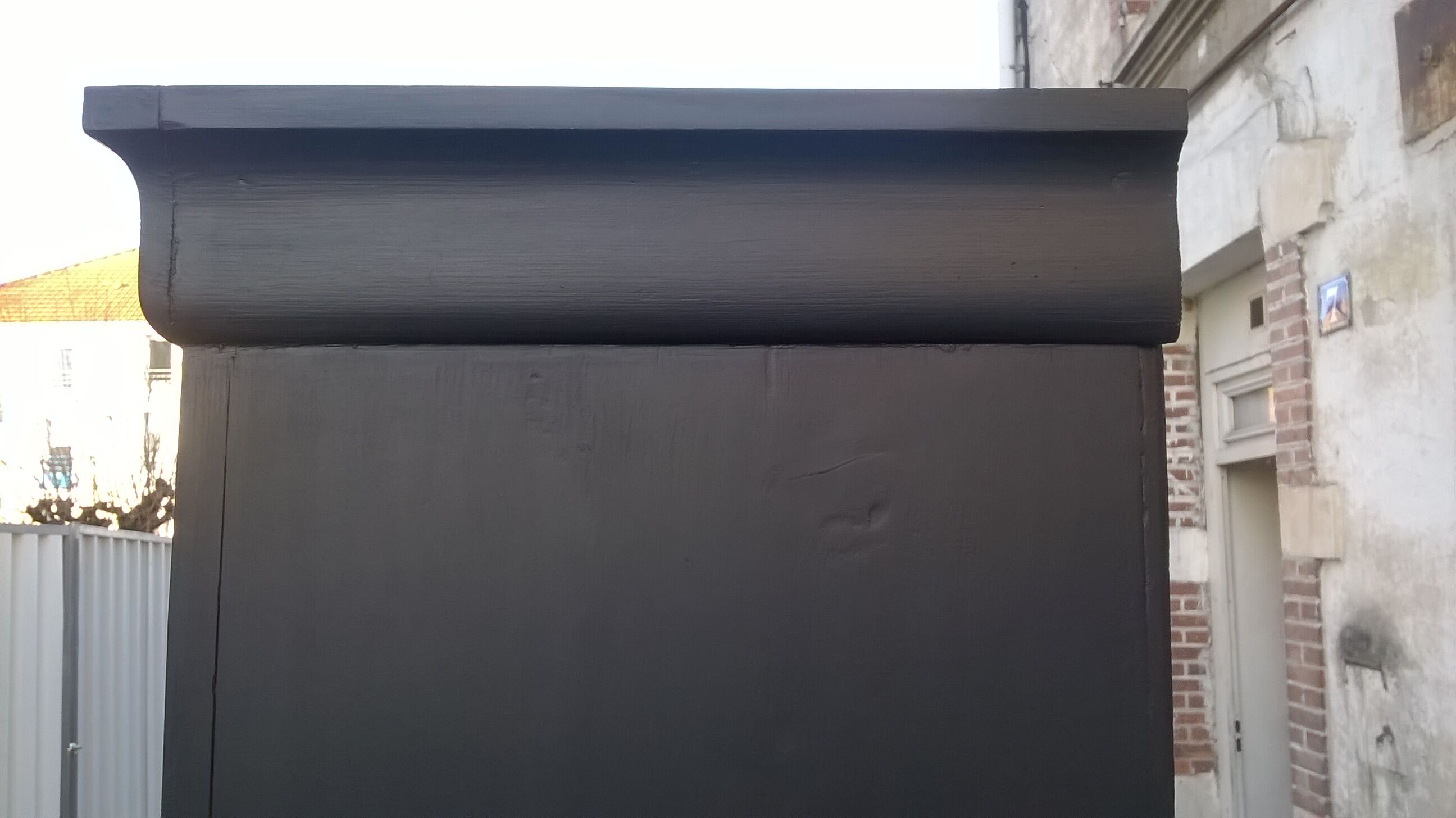 late nineteenth century fir cabinet