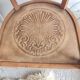 Pair of chairs in the style of antique armchairs circa 1940 - engraved seat.