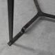 Table d'appoint Art Nouveau en métal et cuivre dans le style de Gustave Serrurier-Bovy