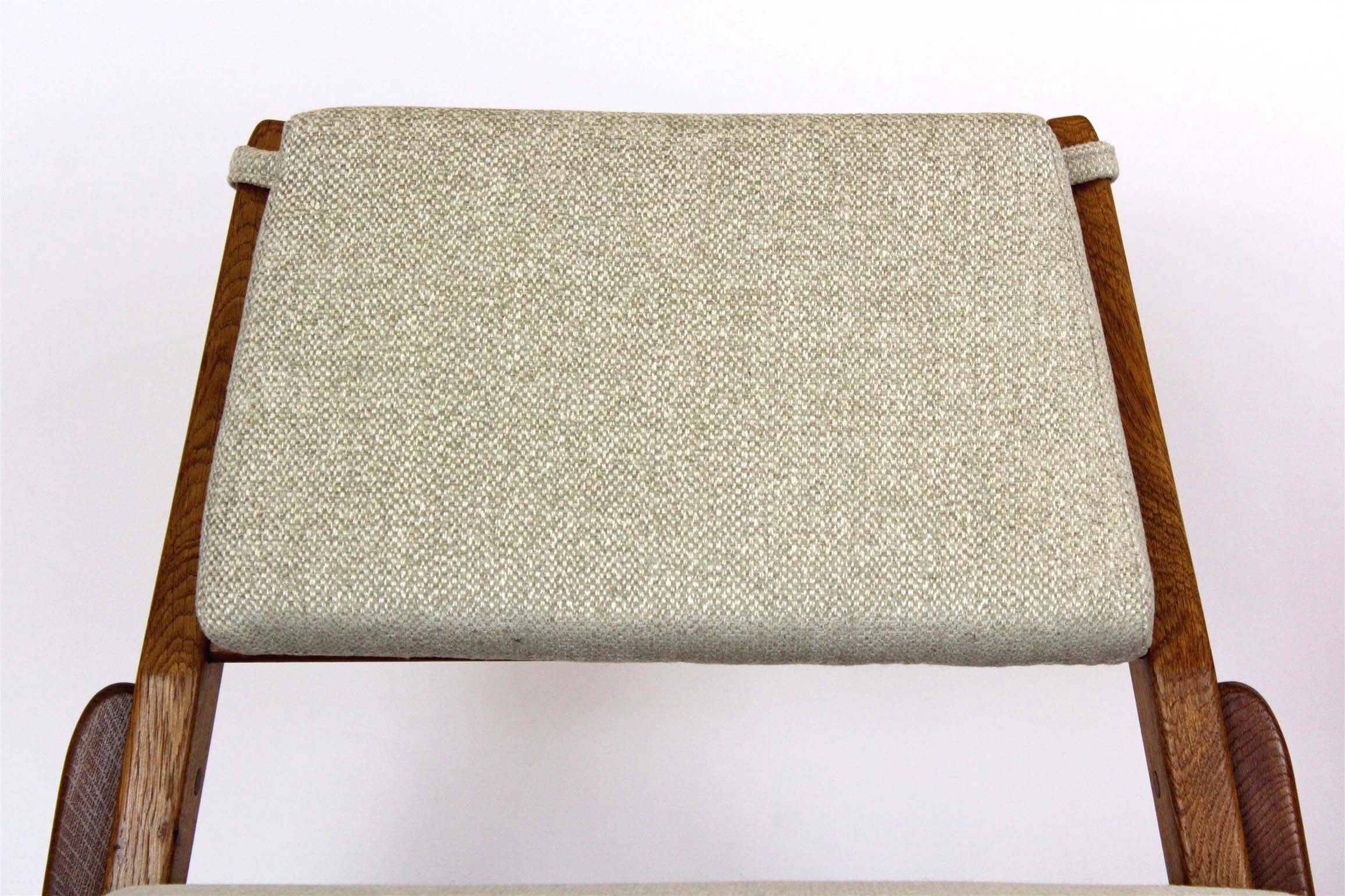Restored Mid-Century Scandinavian Hunting Chairs by Kristiansson, 1950s