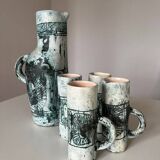 Jacques Blin orangeade set (5 pieces)