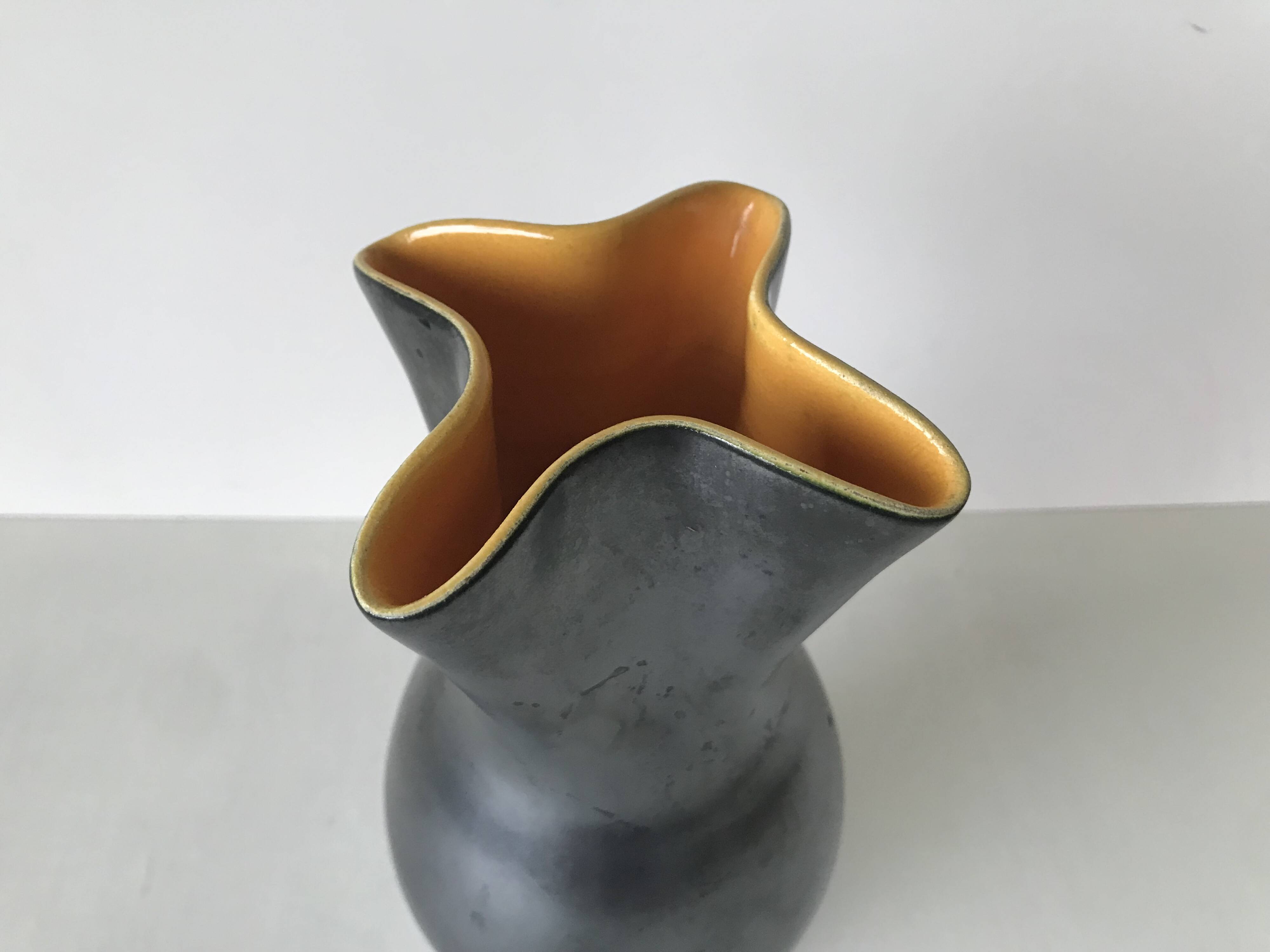 Ceramic vase from the CAB factory (Céramique d’Art de Bordeaux).
