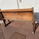 Oak church pew