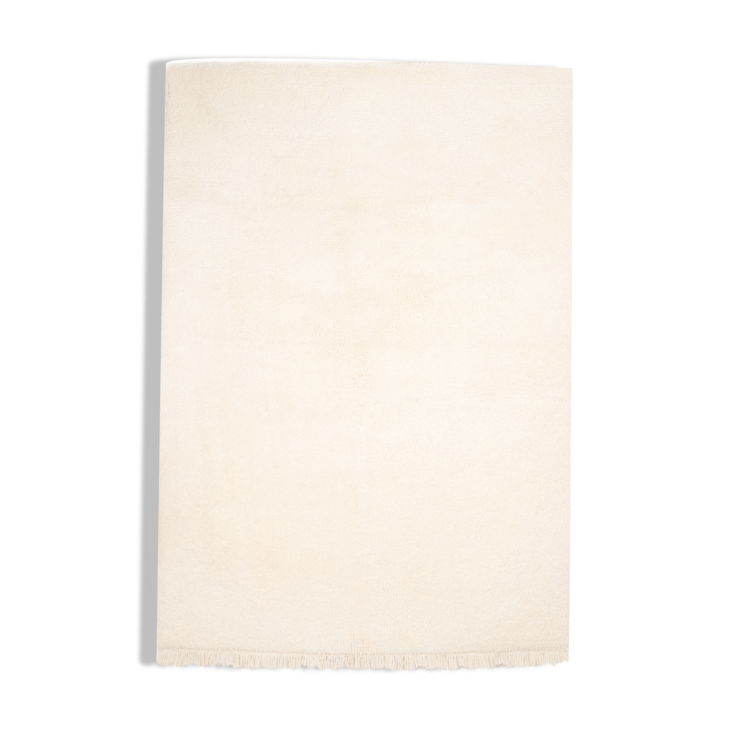 Carpet berbere beni ourain ecru 210 x 160 cm