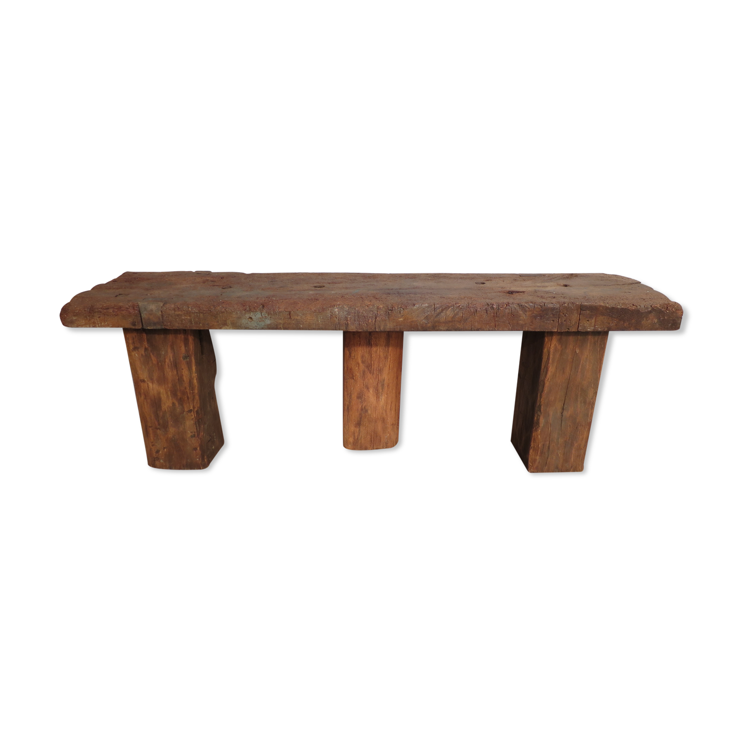 Built-in 1850 rustic console