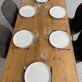 Antique solid wood table