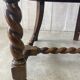 Antique chair with caning