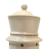 20th century white porcelain teapot