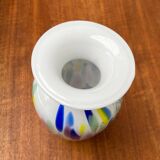 Postmodern glass vase by Hans Jürgen Richartz for the Richartz art collection, 1980s.