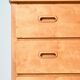 Scandinavian birch chest of drawers, 1950s–1960s