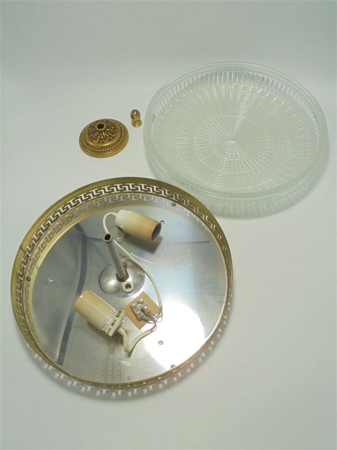 Ceiling lamp by Lucien Gau